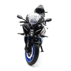 1:12 Suzuki GSX-R1000 Diecast Motorcycle Model, Black Blue Sport Bike Alloy Miniature Collectible for Racing Fans