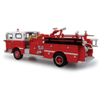San Francisco Engine 31 Fire Truck 1:64 Diecast Model, Vintage American Fire Engine Miniature, Red Rescue Ladder Truck Alloy Collectible