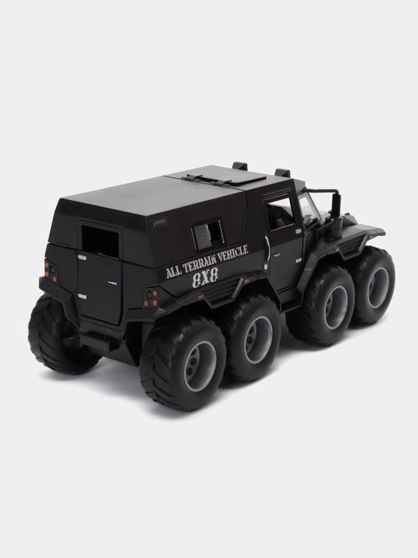 1:32 Avtoros Shaman 8x8 Off Road Truck Model, All Terrain Expedition Vehicle Diecast Miniature Collectible