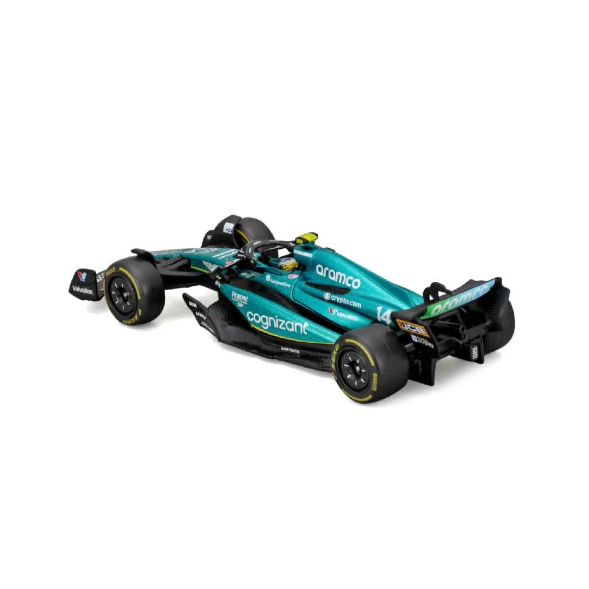1:24 Aston Martin AMR23 Formula 1 Diecast Car Model, Aramco Cognizant F1 Racing Miniature Collectible for Motorsport Fans