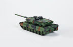 Leopard 2A6 Main Battle Tank 1:64 Diecast Model, German Army Military Tank Collectible, Detailed Camouflage Tank Scale Model for Display and Collection