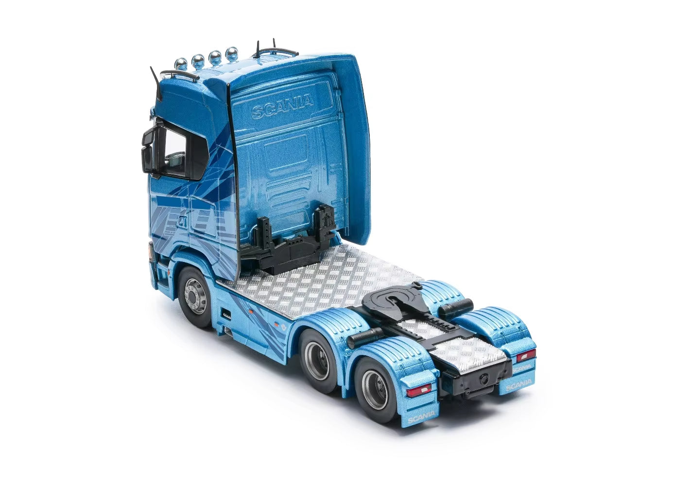 Masdi Scania 770S V8 1:64 Diecast Truck Model, Scania Semi Truck Tractor Collectible, Detailed European Truck Scale Model for Display and Collection