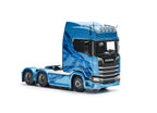 Masdi Scania 770S V8 1:64 Diecast Truck Model, Scania Semi Truck Tractor Collectible, Detailed European Truck Scale Model for Display and Collection