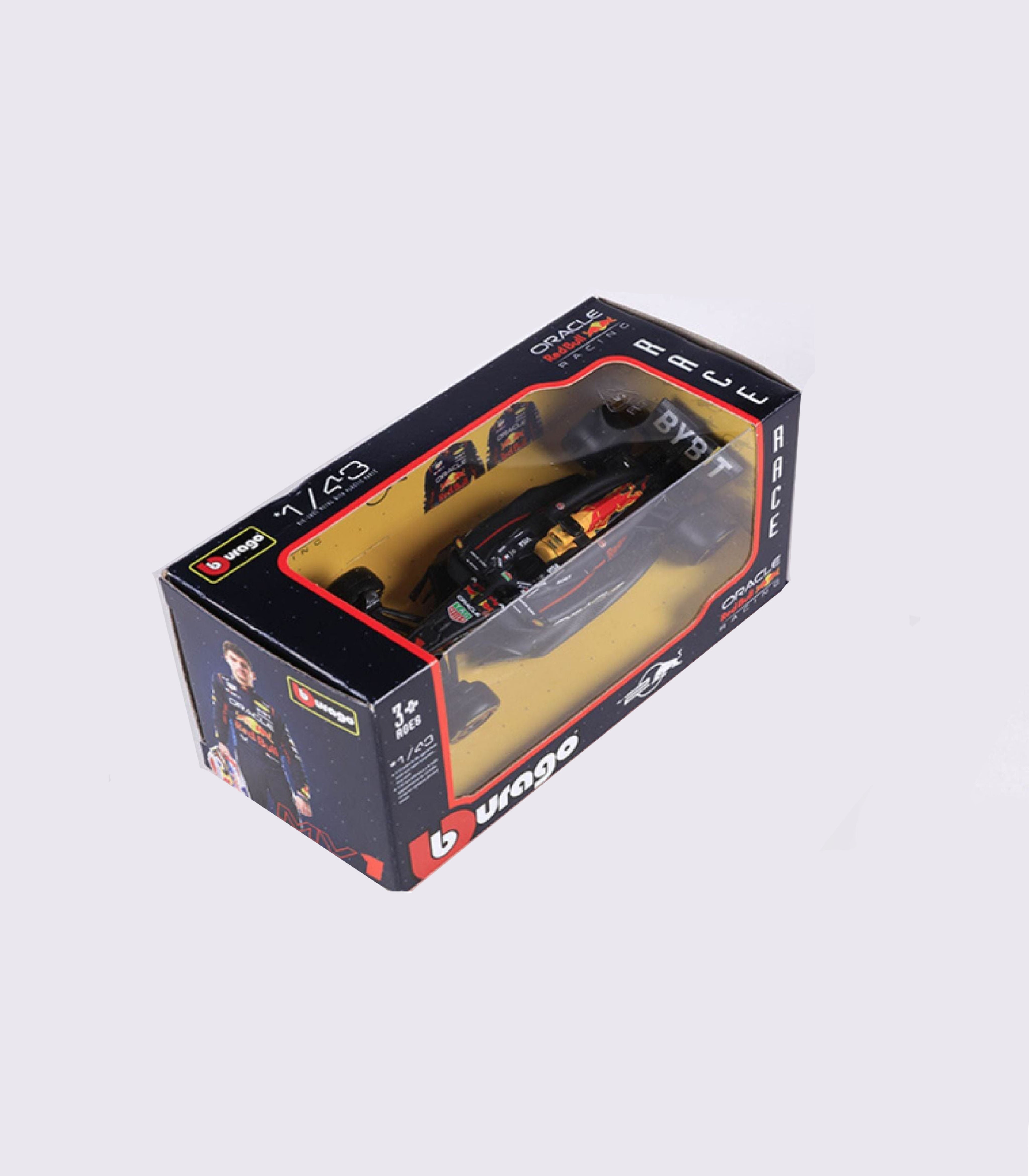 1:43 Red Bull RB20 Formula 1 Diecast Car Model, Oracle F1 Racing Miniature Collectible for Motorsport Fans