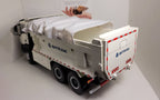 1:24 Sitrak C7H Dump Truck Diecast Model, White Construction Tipper Alloy & Plastic Miniature Collectible for Truck Fans
