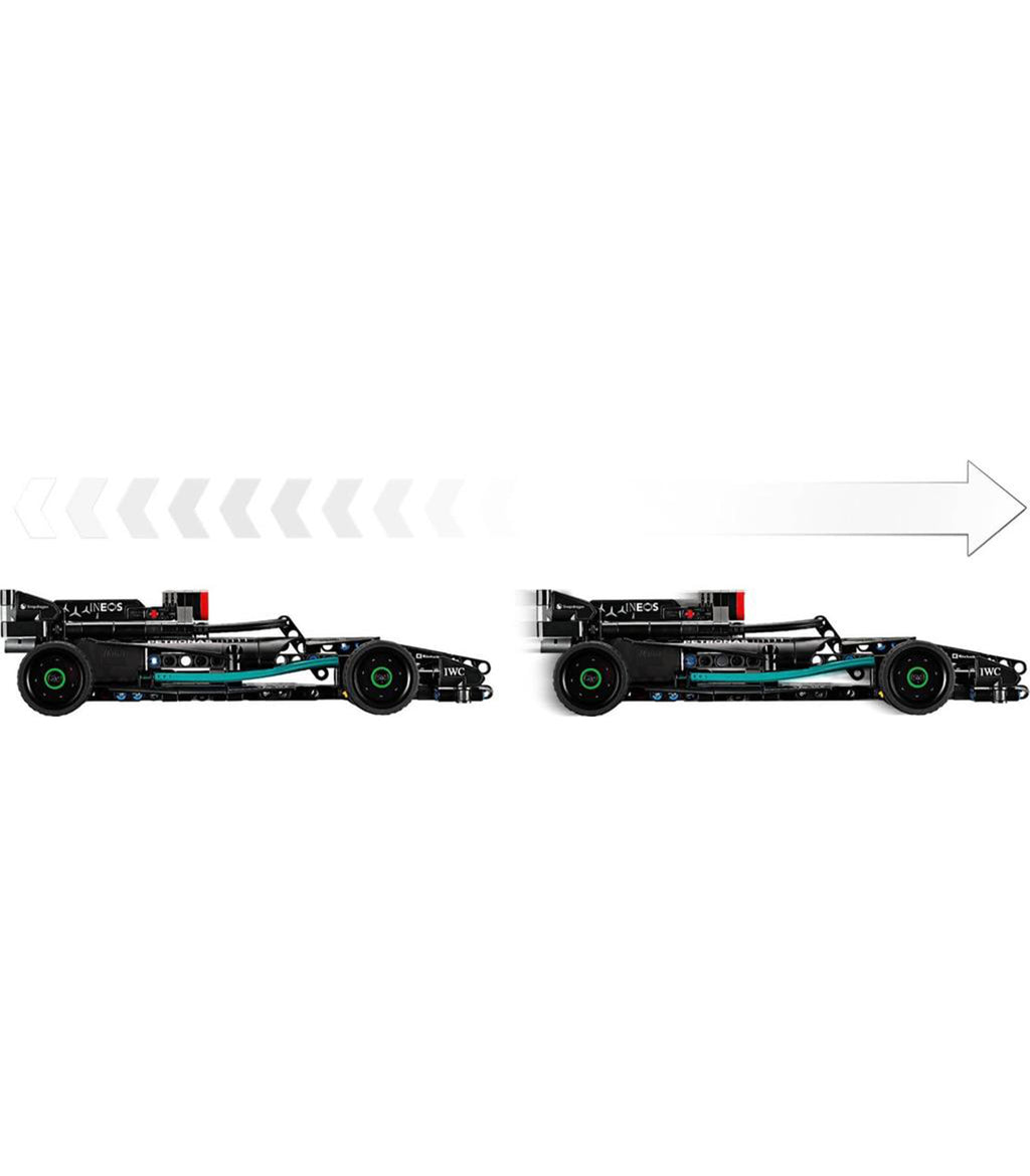 LEGO Technic 42165 Mercedes-AMG F1 W14 Pull Back Race Car Model, Black PETRONAS Formula 1 Building Set for Motorsport Fans